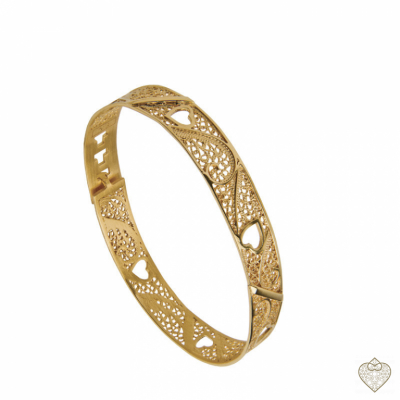 Bangle Filigrana Saudade - Amor 1