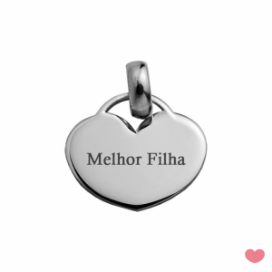 CORAZON EN PLATA 1.5 CM PERSONALIZABLE 1