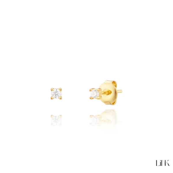 Earrings Link Golden 2