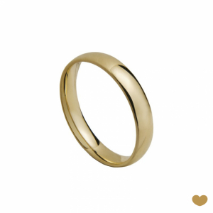 Aliança Passion Gold 19.2k - 3.5 mm 1