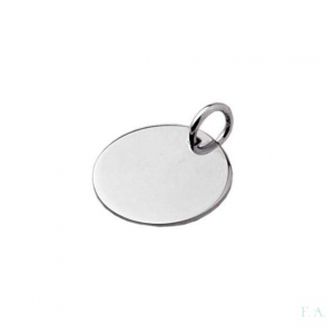 MEDALLA EN PLATA  2CM 1