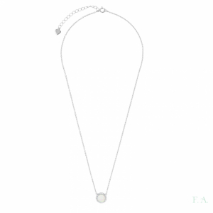 COLLAR CON CIRCONIAS Y MADREPERLA 2