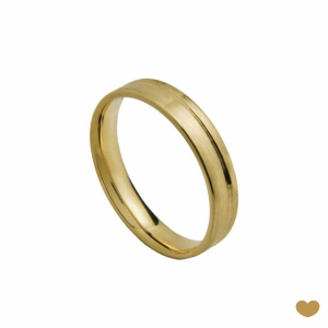 Aliança Passion Gold 19.2k - 3.5 mm 1