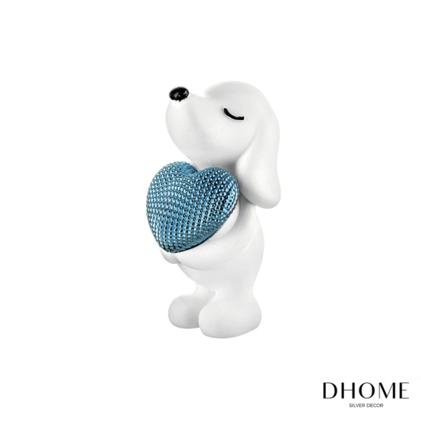 Bibelot Dhome Cão c/ coraç 1