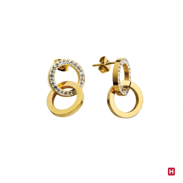 PENDIENTES HASSU "TOGETHER" - DORADO 1