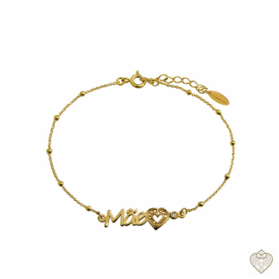 Pulseira Filigrana Saudade - Mãe 1