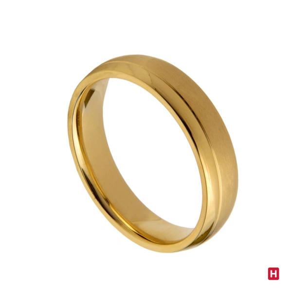 Wedding Ring Hassu Classic Golden 1
