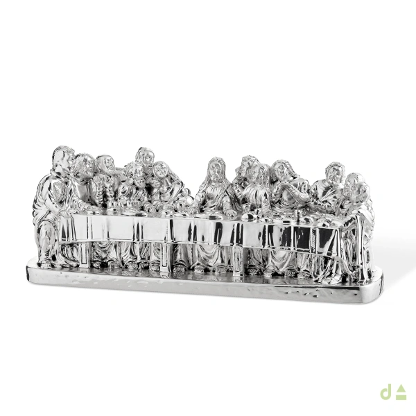 BIBELOT ULTIMA CENA CRISTO 21.5X7CM 2
