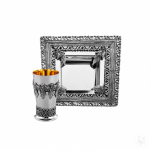 Kiddush Set - Mod. Acanthus 1