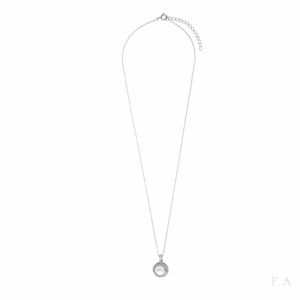 COLLAR CON CIRCONITAS Y PERLA 2