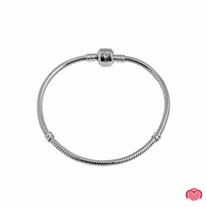 PULSERA PLATEADA C/ CIERRE SMW 1