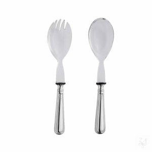 Two Pieces Salad Set w/ Plex- Mod. Mauriziano 1