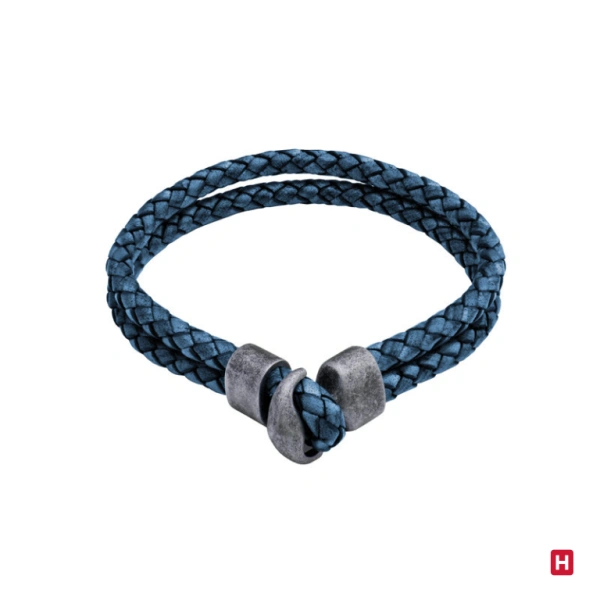 PULSERA ACERO "DARK SEA IV" - AZUL 1