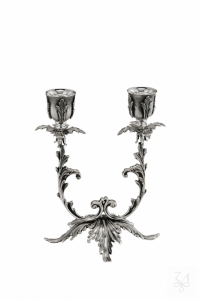 Candelabra, 2 Lights - Mod. Acanthus Leaf 1