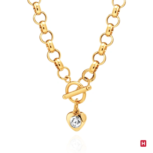 Necklace Hassu Love Golden 1