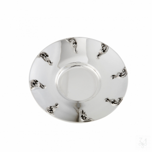 Piatto per Tazza Kiddush con 8 Onde 1