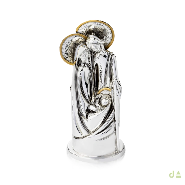 BELEN 3 FIGURAS CON COLOR ORO H13 2