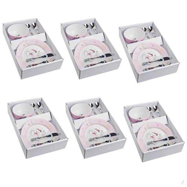 KIT 6 UNIDADES - VAJILLAS INFANTILES 2