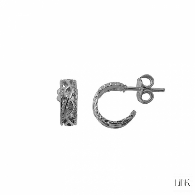 Argolas Link Trendy Style 1