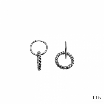 Argolas Link Trendy Style 1