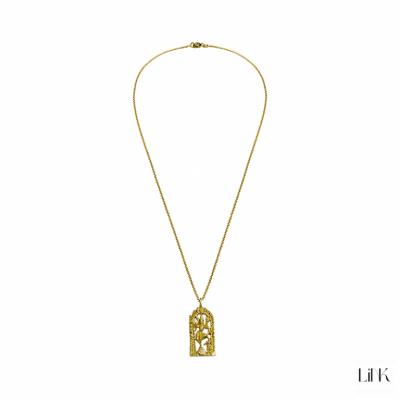 Necklace Link - Goddess Ixchel 2