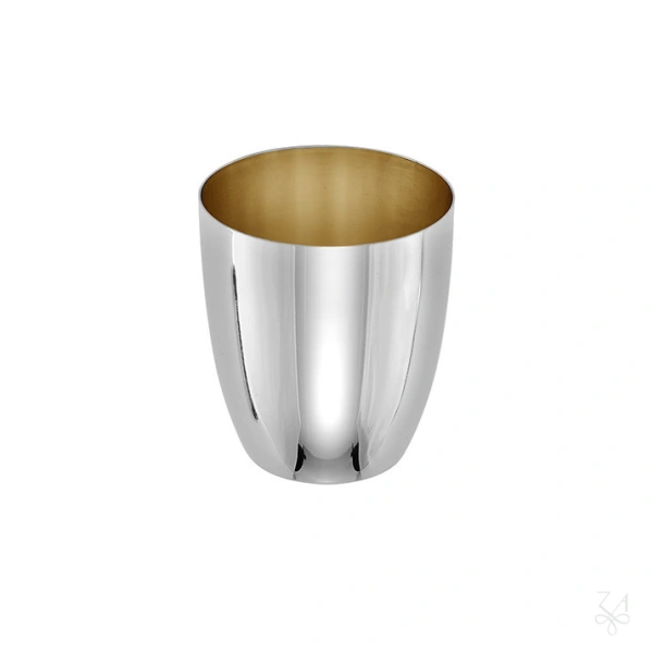 Kiddush Cup Plain - Mod.BL, without Border, H.-6cm 1