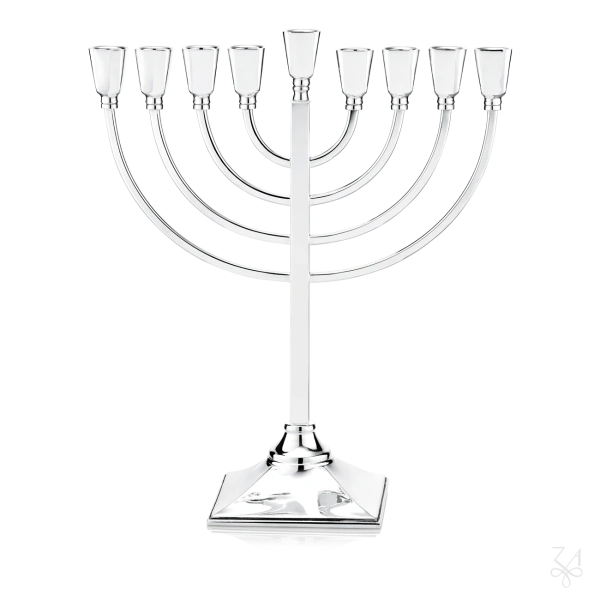 STERLING SILVER PARTS RELIGIOUS MENORAH HAIFA SMALL 2