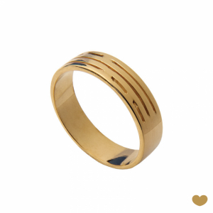 Aliança Passion Gold 19.2k - 5.7 mm 1