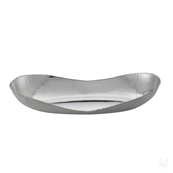 Oval Hammered Basket - 15x8cm 2