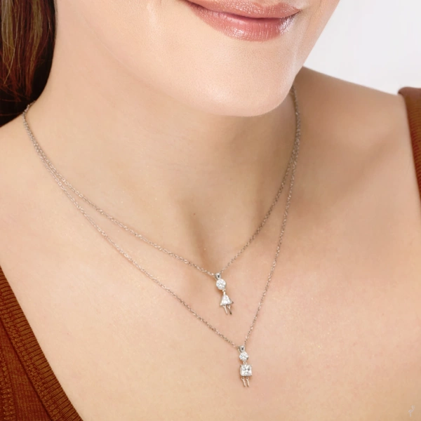Colar Link - Menina - Branco 3