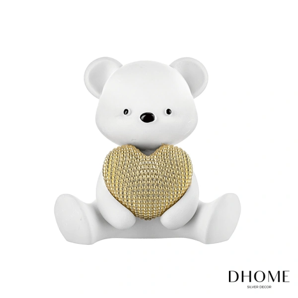 Bibelot Dhome Urso c/ Coração 1