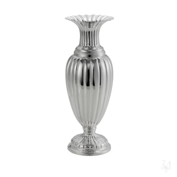 STERLING SILVER VASE H CM 41 1