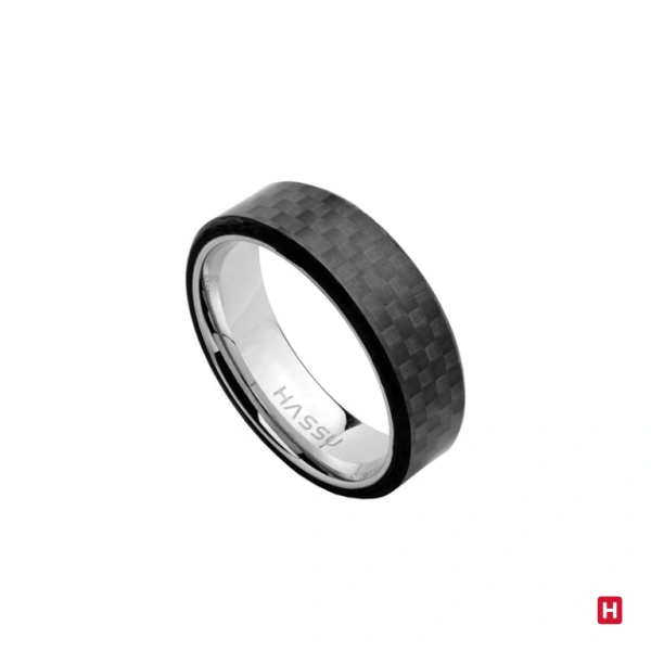 Wedding Ring Hassu Carbon Lovers I 1