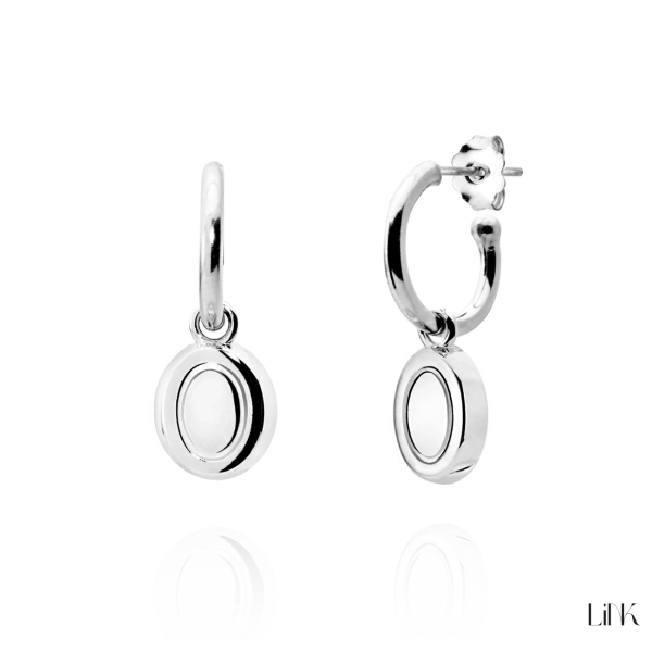Hoops Earrings Link Signature 2