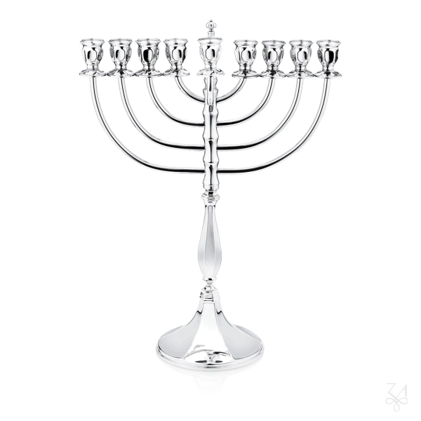 STERLING SILVER RELIGIOUS MENORAH ZURICH 25 SMALL 2