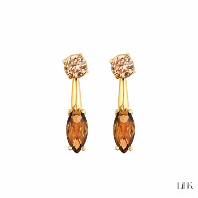 Brincos Ear Jackets Link Adorable 1