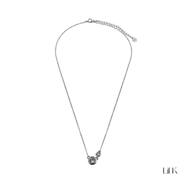 Colar Link com Zircónias 2