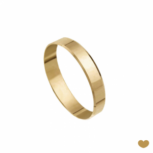 Aliança Passion Gold 9k - 4 mm 1