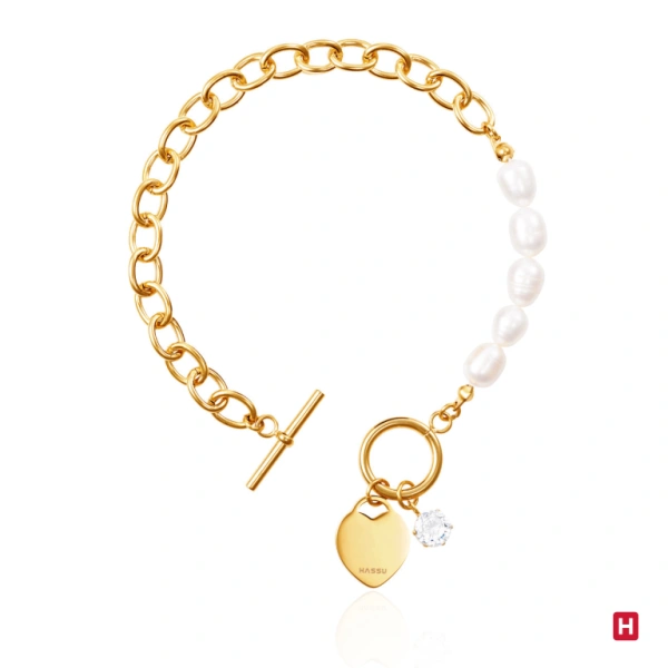 Bracelet Hassu Love Golden 1