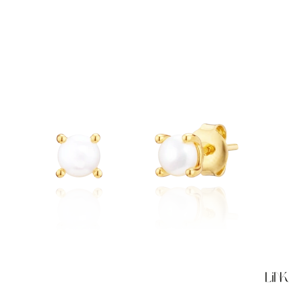 Earrings Link Golden 2