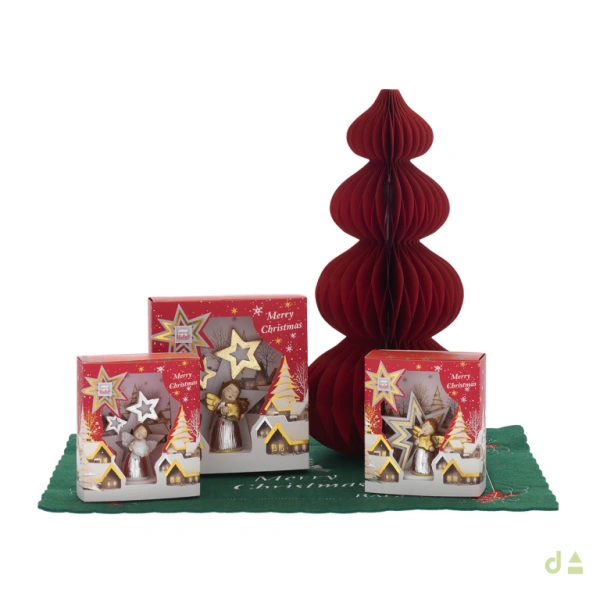 KIT NAVIDAD - 8 ANGÉLES - 8.5CM - 12.5CM 1