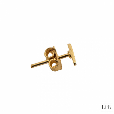 Piercing Link Golden Fun Style - Letter F 2