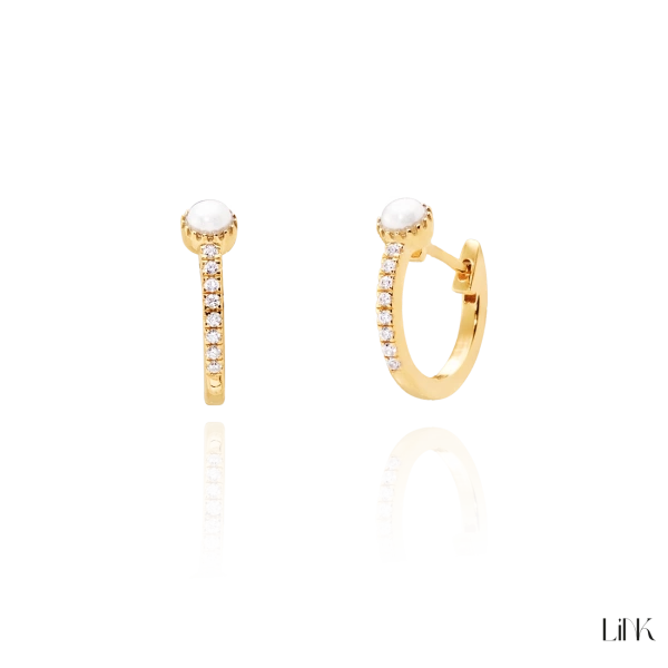 PENDIENTES C/ CIRCONITAS DORADO 2