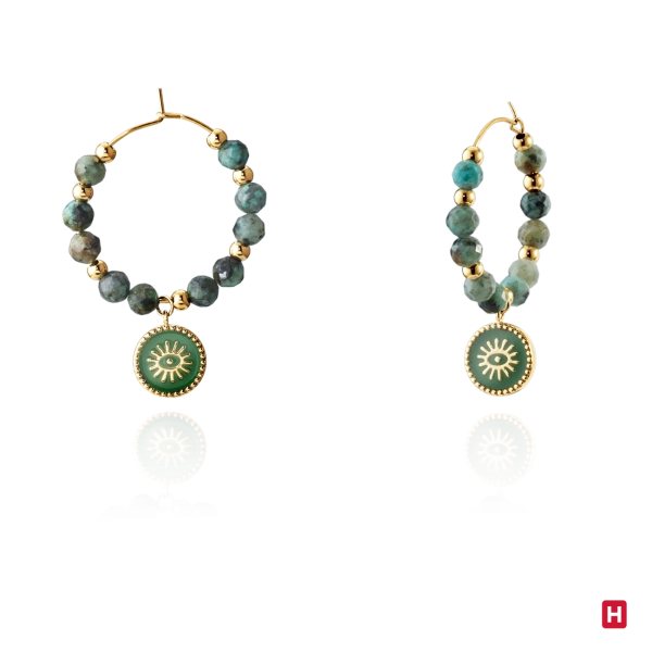 Argolas Hassu Golden Green 2