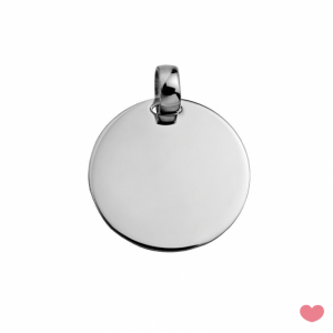 MEDALLA EN PLATA 1.5 CM 1