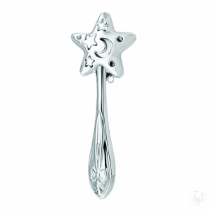 SONAJERO EN PLATA CON MANGO-  ESTRELLA 1