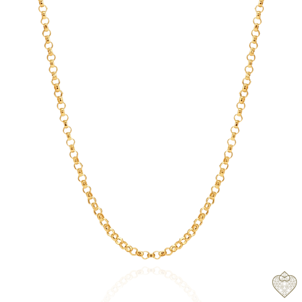 Rolo Chain Saudade Thickness 4mm - 50cm 1