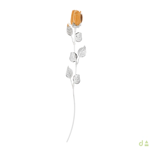 Bibelot Dhome - Rosa amarela 2
