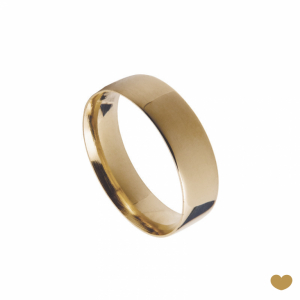 Aliança Passion Gold 19.2k - 6 mm 1