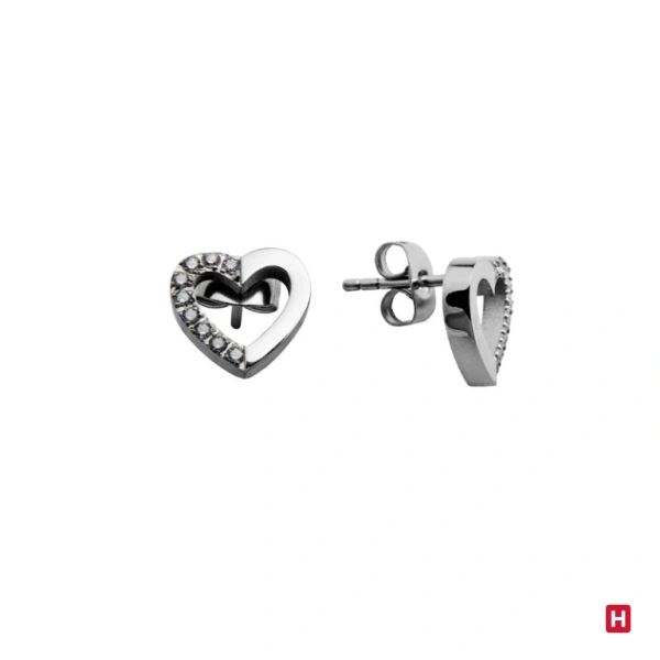 PENDIENTES HASSU CORAZONES "LOVE MAGIC I" - RODIO 1
